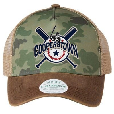 Cooperstown New York Baseball Game Family Vacation Legacy Tie Dye Trucker Hat