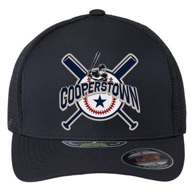 Cooperstown New York Baseball Game Family Vacation Flexfit Unipanel Trucker Cap