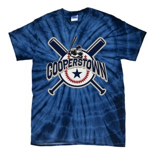 Cooperstown New York Baseball Game Family Vacation Tie-Dye T-Shirt