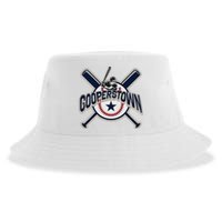 Cooperstown New York Baseball Game Family Vacation Sustainable Bucket Hat