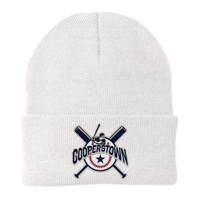 Cooperstown New York Baseball Game Family Vacation Knit Cap Winter Beanie