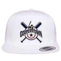 Cooperstown New York Baseball Game Family Vacation Flat Bill Trucker Hat