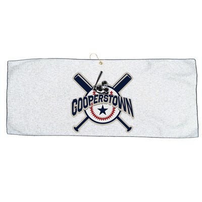 Cooperstown New York Baseball Game Family Vacation Large Microfiber Waffle Golf Towel