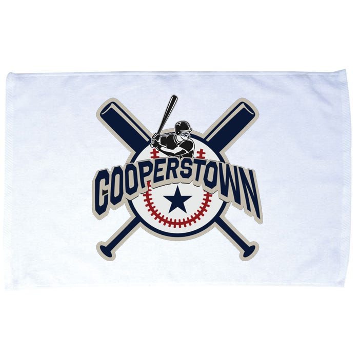 Cooperstown New York Baseball Game Family Vacation Microfiber Hand Towel