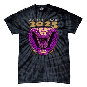 Chinese New Year Of The Snake 2025 Tie-Dye T-Shirt