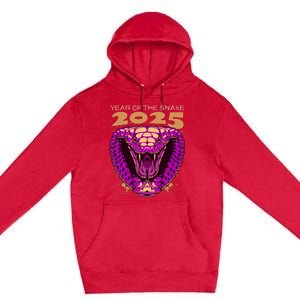 Chinese New Year Of The Snake 2025 Premium Pullover Hoodie