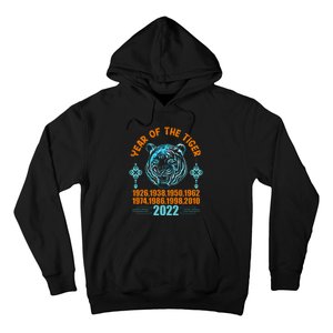 Chinese New Year Tiger Celebration Graphic Hoodie