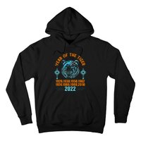 Chinese New Year Tiger Celebration Graphic Hoodie