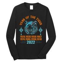 Chinese New Year Tiger Celebration Graphic Long Sleeve Shirt