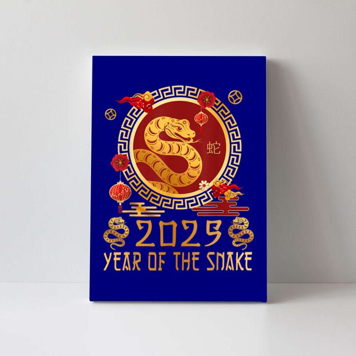 Chinese New Year 2025 Year Of The Snake Happy New Year 2025 Canvas