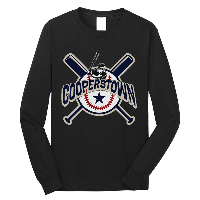 Cooperstown New York Baseball Game Family Long Sleeve Shirt