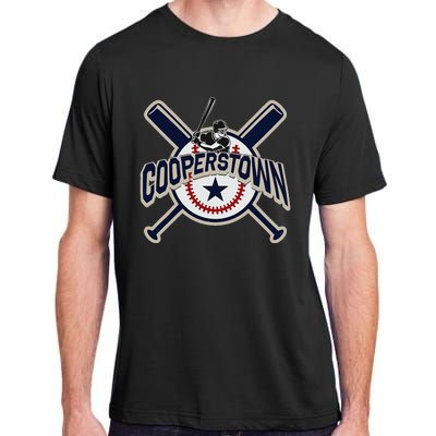 Cooperstown New York Baseball Game Family Adult ChromaSoft Performance T-Shirt