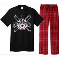 Cooperstown New York Baseball Game Family Pajama Set