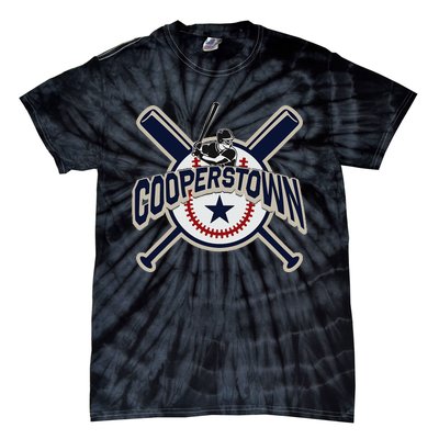 Cooperstown New York Baseball Game Family Tie-Dye T-Shirt