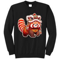 Chinese New Year Red Panda Lion Dance Lunar New Year 2024 Sweatshirt