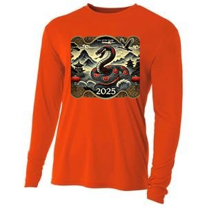 Chinese New Year Of The Snake 2025 Cooling Performance Long Sleeve Crew