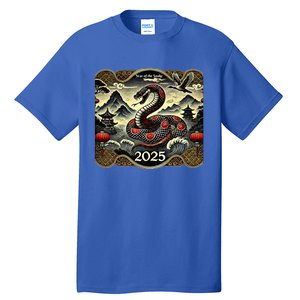 Chinese New Year Of The Snake 2025 Tall T-Shirt