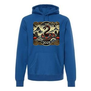 Chinese New Year Of The Snake 2025 Premium Hoodie