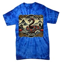 Chinese New Year Of The Snake 2025 Tie-Dye T-Shirt