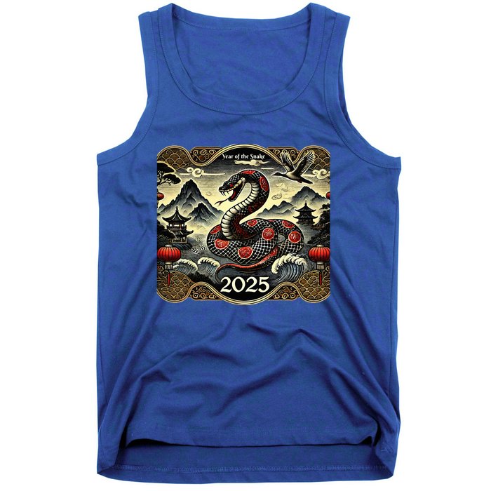 Chinese New Year Of The Snake 2025 Tank Top