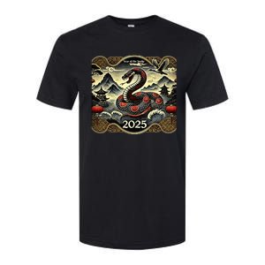 Chinese New Year Of The Snake 2025 Softstyle CVC T-Shirt