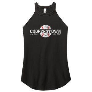 Cooperstown New York Women's Perfect Tri Rocker Tank