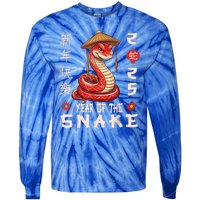 Chinese New Year Year Of The Snake Tie-Dye Long Sleeve Shirt