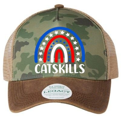 Catskills New York Gift I Love Catskills New Usa Great Gift Legacy Tie Dye Trucker Hat