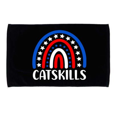 Catskills New York Gift I Love Catskills New Usa Great Gift Microfiber Hand Towel