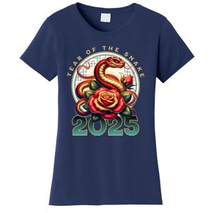 Chinese New Year Of The Snake 2025 Women's T-Shirt