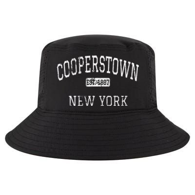 Cooperstown New York NY Vintage Cool Comfort Performance Bucket Hat