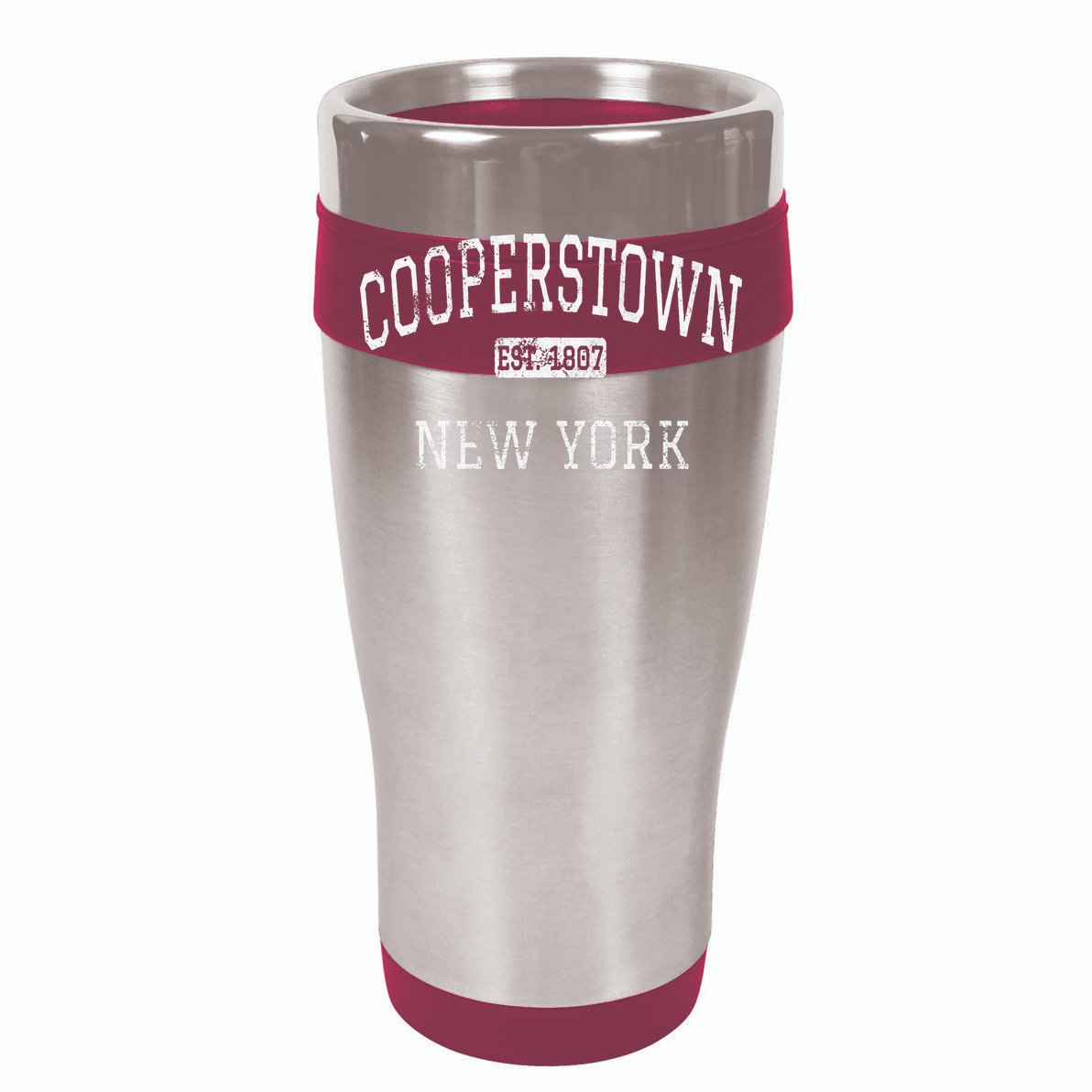 Cooperstown New York NY Vintage Cooling Performance Long Sleeve Crew