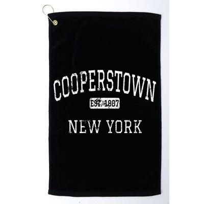 Cooperstown New York NY Vintage Golf Towel