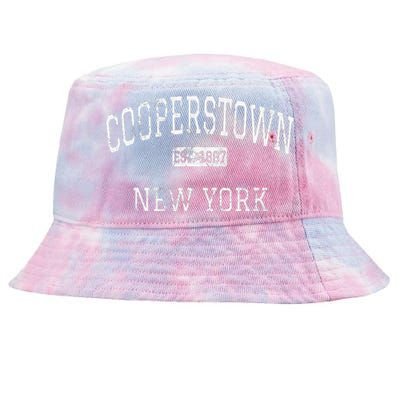 Cooperstown New York NY Vintage Tie-Dyed Bucket Hat