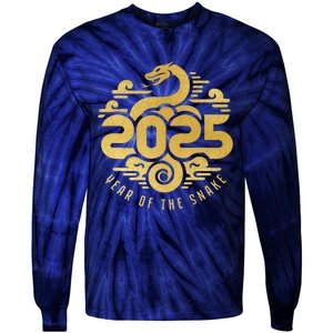 Chinese New Year 2025 Year Of The Snake Tie-Dye Long Sleeve Shirt