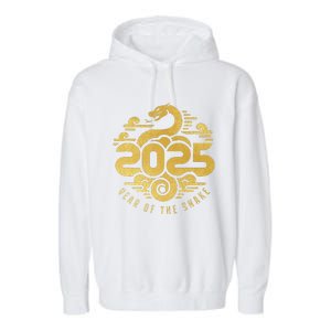 Chinese New Year 2025 Year Of The Snake Garment-Dyed Fleece Hoodie