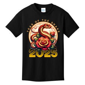 Chinese New Year Of The Snake 2025 Kids T-Shirt