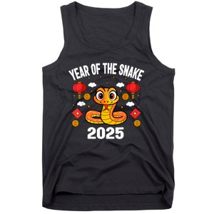 Chinese New Year 2025 Year Of The Snake 2025 Women Tank Top