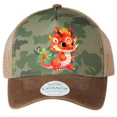 Chinese New Year 2024 Baby Dragon Gifts Celebration  Legacy Tie Dye Trucker Hat