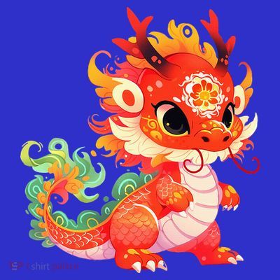 Chinese New Year 2024 Baby Dragon Gifts Celebration  T-Shirt