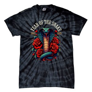 Chinese New Year Of The Snake 2025 Tie-Dye T-Shirt