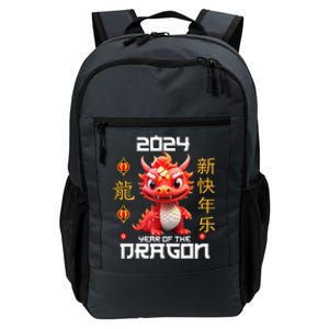 Chinese New Year Red Dragon Year Of The Dragon 2024 Daily Commute Backpack