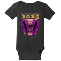 Chinese New Year Of The Snake 2025 Baby Bodysuit