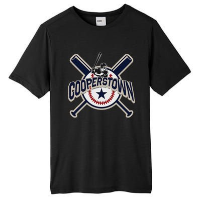 Cooperstown New York Baseball Game Family Vacation Tall Fusion ChromaSoft Performance T-Shirt