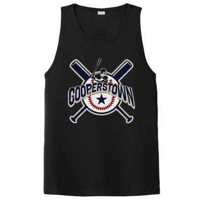 Cooperstown New York Baseball Game Family Vacation PosiCharge Competitor Tank