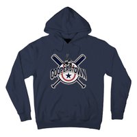 Cooperstown New York Baseball Game Family Vacation Hoodie