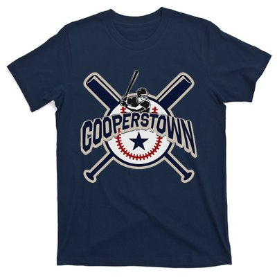 Cooperstown New York Baseball Game Family Vacation T-Shirt