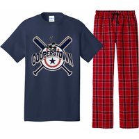 Cooperstown New York Baseball Game Family Vacation Pajama Set