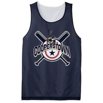 Cooperstown New York Baseball Game Family Vacation Mesh Reversible Basketball Jersey Tank