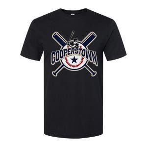 Cooperstown New York Baseball Game Family Vacation Softstyle CVC T-Shirt